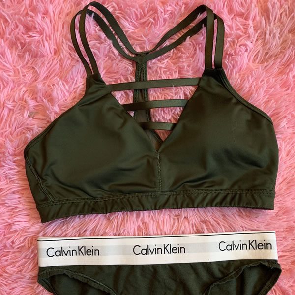 Calvin Klein Sports Bra & Panty Set