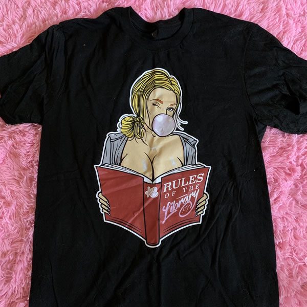 Library Girl Shirt