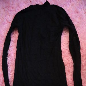 Long Sleeve Black Lace Dress