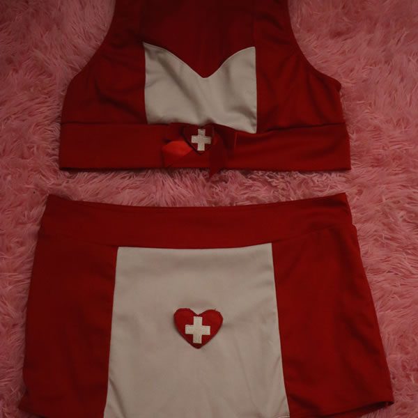 Red Nurse Costume