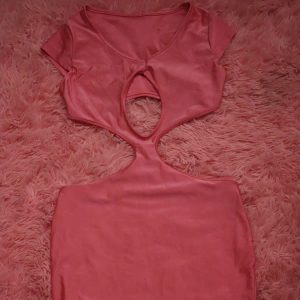 Pink Cutout Dress