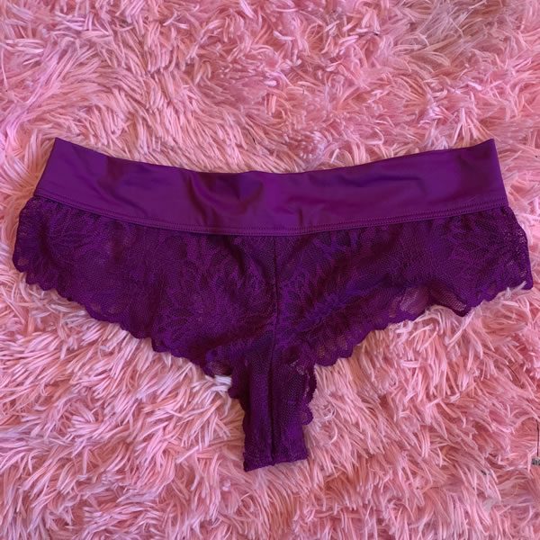 2 Purple Lace Cheeky