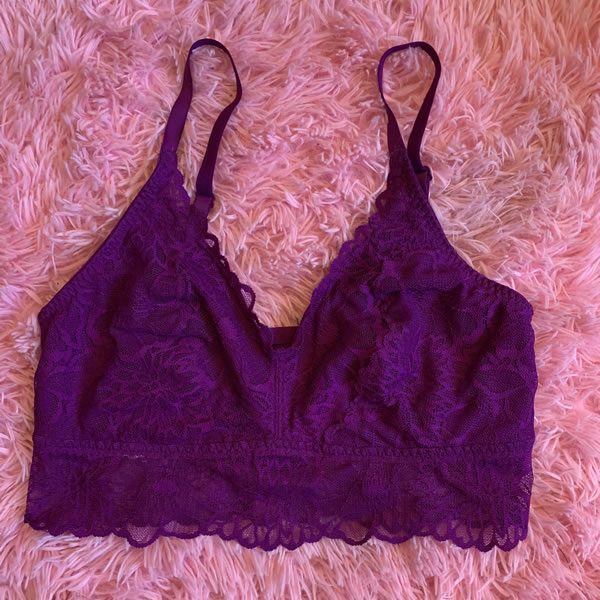 Purple Lace Top