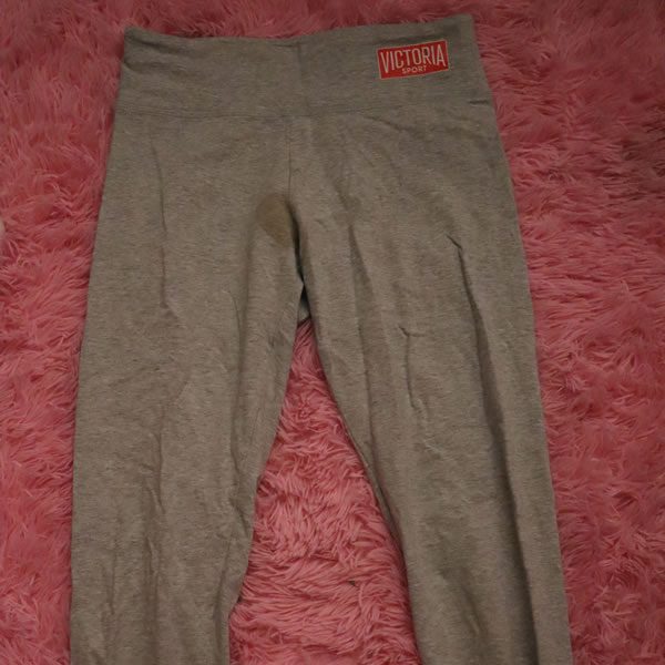 Victoria Sport Grey Pants - Stained